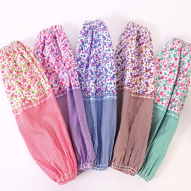 다이나토리 여성 꽃무늬 다용도 팔토시 10켤레