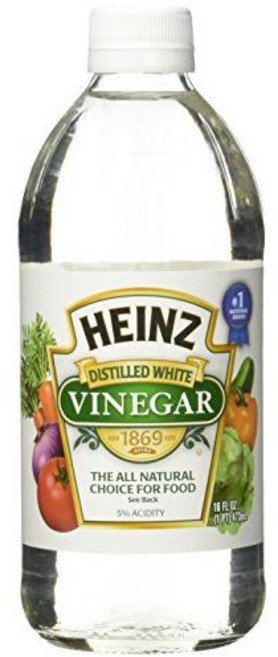 하인즈 증류 화이트 식초 473.2ml (12개 팩) Heinz Distilled White Vinegar 16 oz (Pack of 12), 16 Fl Oz (Pack of 12), 1개