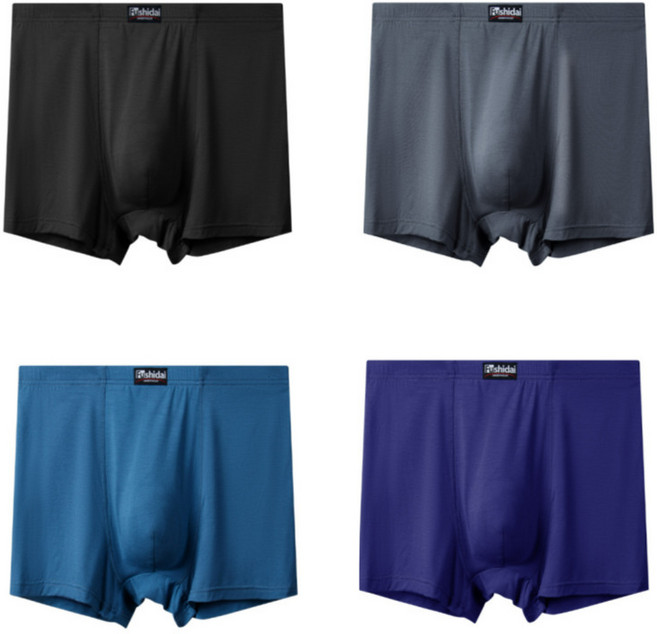메가핏 부드러운 고급모달 빅사이즈 남성 4종세트 팬티 ~11XL까지