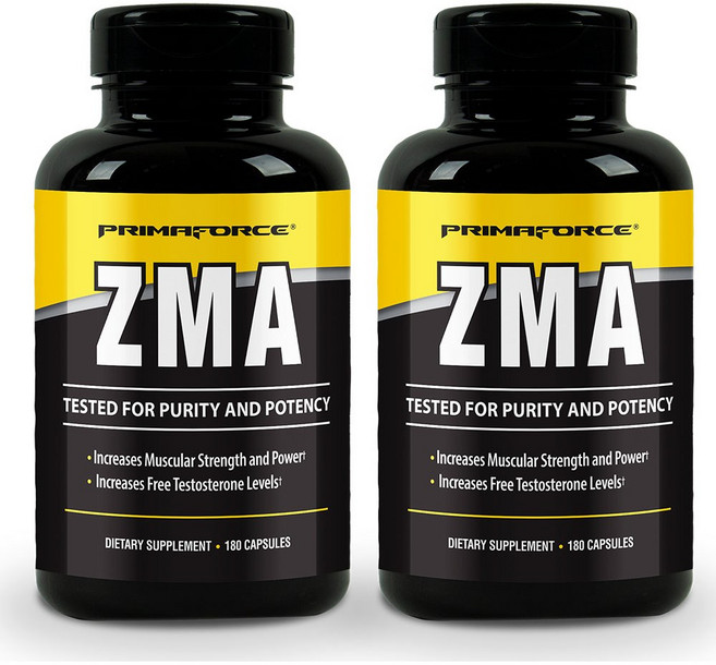 프리마포스 ZMA 베지테리안 캡슐, 180정, 2개