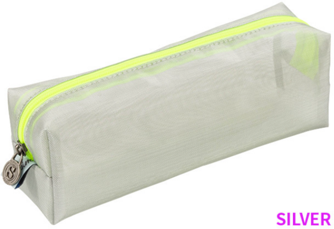 스윗스윔 수경보관 물안경케이스 수경케이스 메쉬파우치 수영가방, 실버