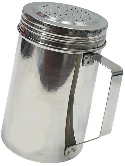 튼튼한 스텐레스 손잡이 파우더통 L 코코아 슈가 시나몬 카페 분말가루통 스텐조미료통 시즈닝가루통 델키파우더통 손잡이파우다통 베이킹파우더통