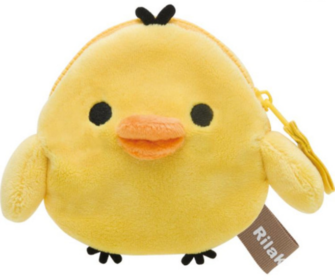 옐상 리락쿠마 봉제 얼굴 인형 파우치 지갑