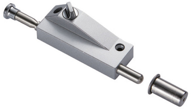 [철물공장] 잠금장치 여닫이문 미닫이문 시건장치 403YJ 블랙(무키), 블랙, 1개