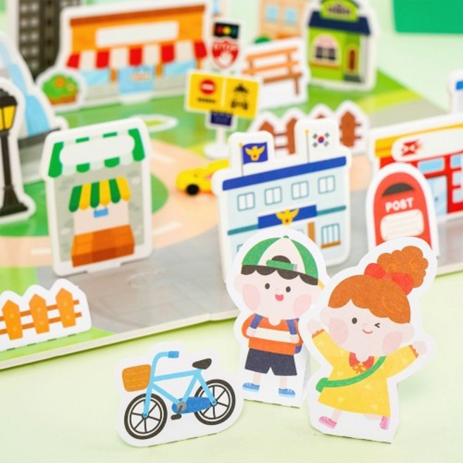 민화샵 폼보드 우리동네 만들기, 1세트