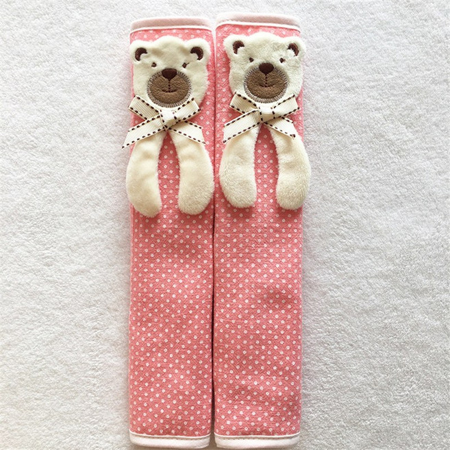 주방 인테리어 곰돌이 일자형 냉장고 손잡이 커버 정전기 방지, 2개, 레드