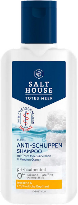 솔트하우스 사해소금 비듬두피용 샴푸 250ml, 1개