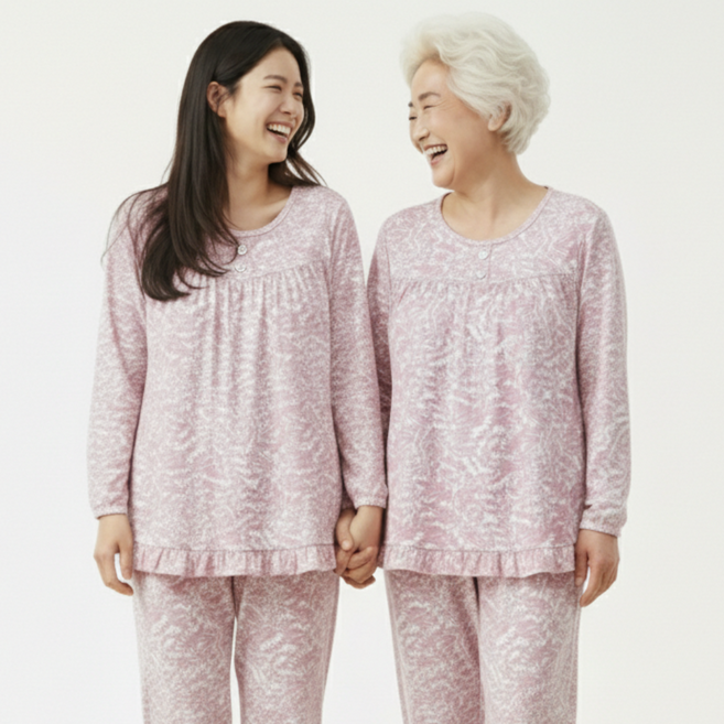 마그랜마 엄마 할머니 프리미엄 실내복 잠옷 상하 세트