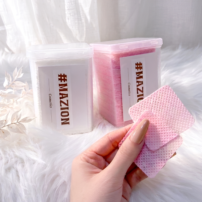 마지온 네일 와이퍼 패드, 1개, 화이트