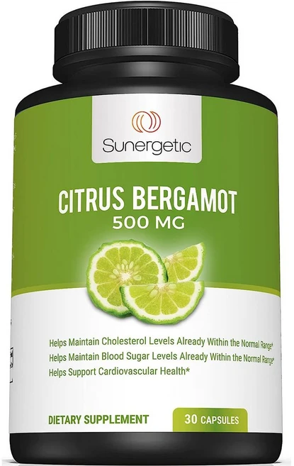 Sunergetic 시트러스 베르가못 30정 블러드슈가 팻 슬림 미국산, 1개 - 쿠팡