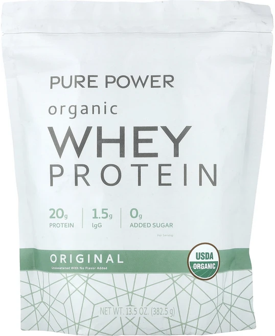 건강챙기세요 Dr. Mercola 퓨어 파우더 유기농 유청 단백질 오리지널 382.5g(13.5oz) 백살까지오래오래, DrMercola퓨어파우더유기농유청단백질오리지널3825, 382.5g, 1개 - 쿠팡