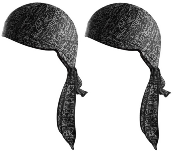 타이트엔드 유커츠 쿨 두건, 그레이, 2개