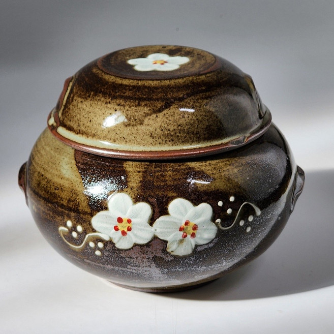 주방짱 현관소금단지 미니단지 풍수 소금항아리 미니항아리, 1개