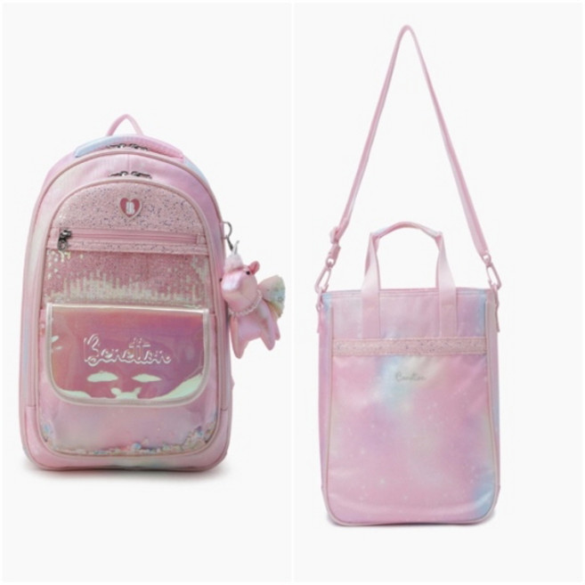 [AK평택점] [베네통 키즈] 블링플랩책가방세트QCBG02611 QCBG12611MUSE