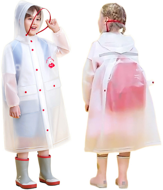 리틀베어 초등학생 아동 어린이 유아 우비 남아 여아 비옷 레인코트