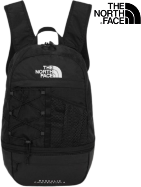 (백화점매장상품)노스페이스 남녀공용 컨버셔블백 백팩 크로스백 슬링백 데일리 보조가방 숄더백 주니어 학생 직장인 여행 수납 우수 다용도 산책 나들이 캠핑 가벼운 메신저백