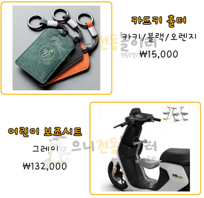세그웨이 나인봇 F90M 추가 옵션, 카드키홀더(블랙)