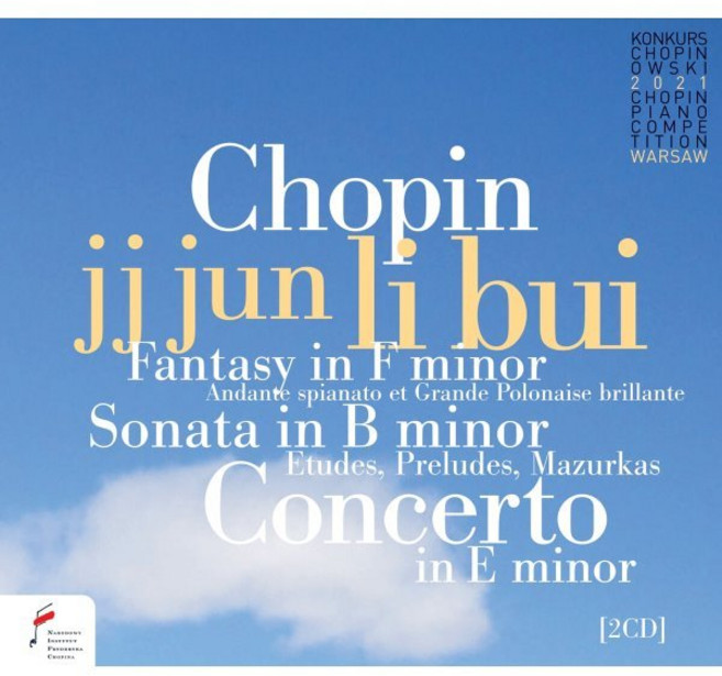 [CD] JJ Jun Li Bui 2021년 쇼팽 콩쿨 실황 (Chopin - 2021 Chopin Piano Competition Warsaw)
