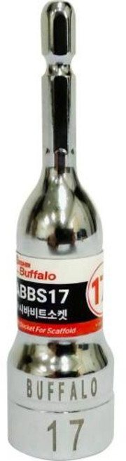 세신 롱비트소켓 아시바비트소켓 ABBS17(12각), 1개