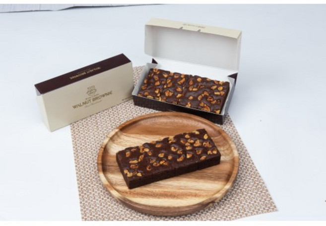 간식 디저트 호두브라우니, 1개, 160g