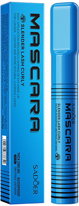 SADOER 睫毛膏 捲翹纖長 防水定型, 1個, ，購買即默認免責聲明且承擔責任]