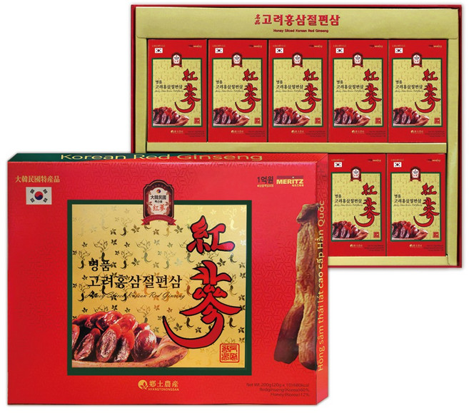 명절선물 금산고려인삼 명품고려 홍삼절편 V, 10개, 20g