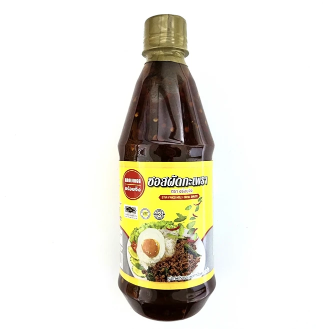 태국 소스 솟팟가파오 스티어 후라이드 홀리 바질소스 stir fried sauce, 1개, 500g - 쿠팡