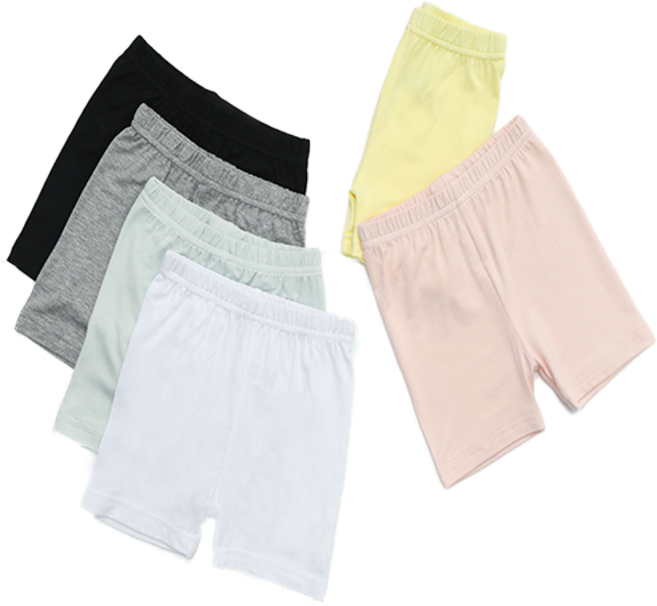 올데이키즈 아동 밑위 긴 텐셀 속바지 국내생산 3부 아기 유아 공용