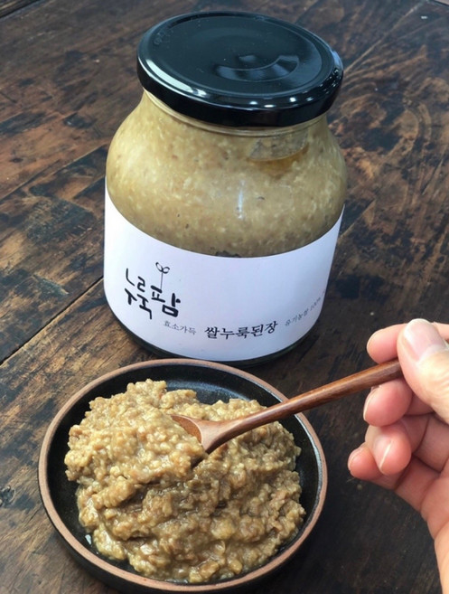 [국산콩100% ] 맛있는 다시마 저염 쌀누룩된장500g, 1개, 500g