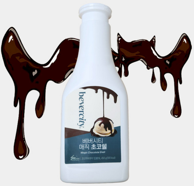 베버시티 세미 매직초코쉘, 1개, 450g