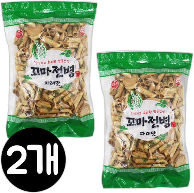꼬마파래전병 x/전통과자/꼬마전병/대용량/튀각/파래전병, 2개, 800g