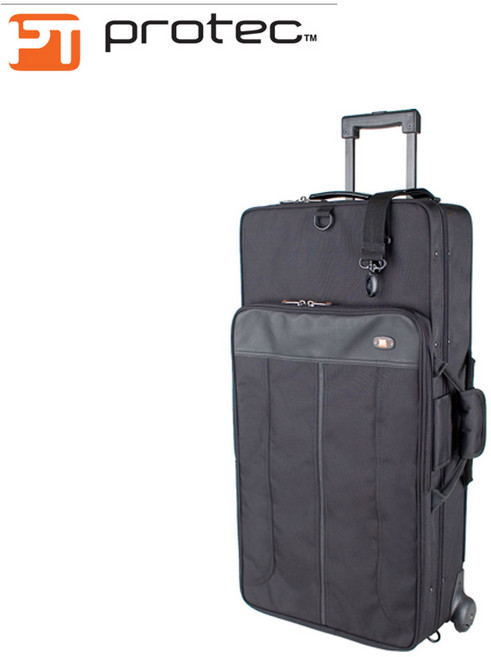 프로텍 컨튜어드 알토/소프라노 색소폰 콤비 휠 케이스 : PB-304SOPWL (더블), 1개