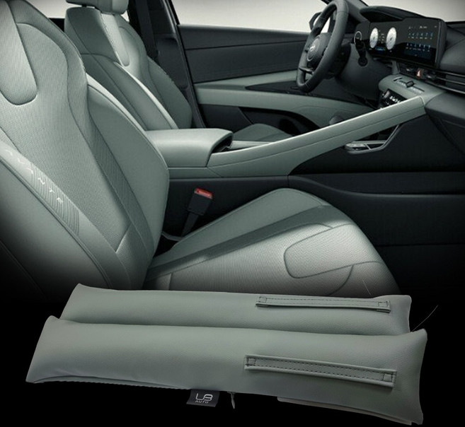 빈틈을 완벽히 막아주는 차량용 틈새쿠션 새차선물 현대 기아 내장재사용, 세이지그린, 1세트