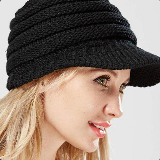 포니테일 챙달린 롱비니 여성운동모자 머리끈불필요 꽁지구멍 실용적디자인