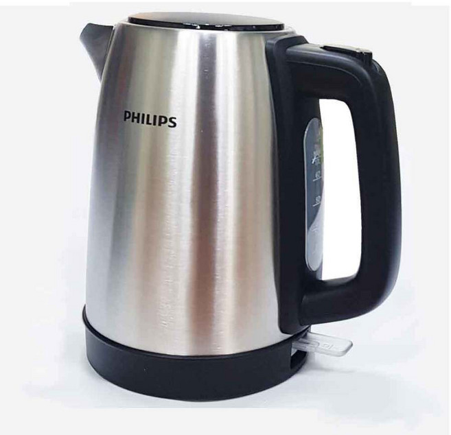 필립스 데일리 컬렉션 무선 주전자 로즈골드 메탈 화이트, HD9350/93 (실버메탈)