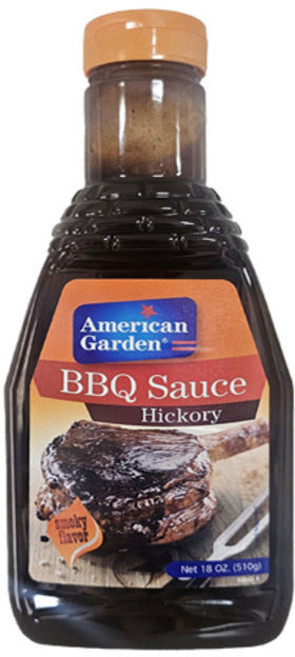 아메리칸가든 히코리 바베큐소스 510g, 4개