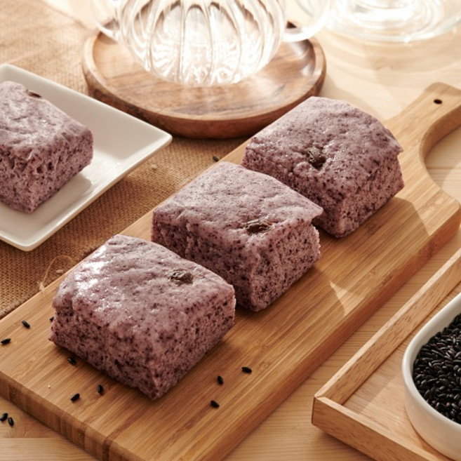 부모님 선물 추천 광양기정떡 흑미기정떡 수제 전통 간식 효도선물용 떡, 5kg, 1박스