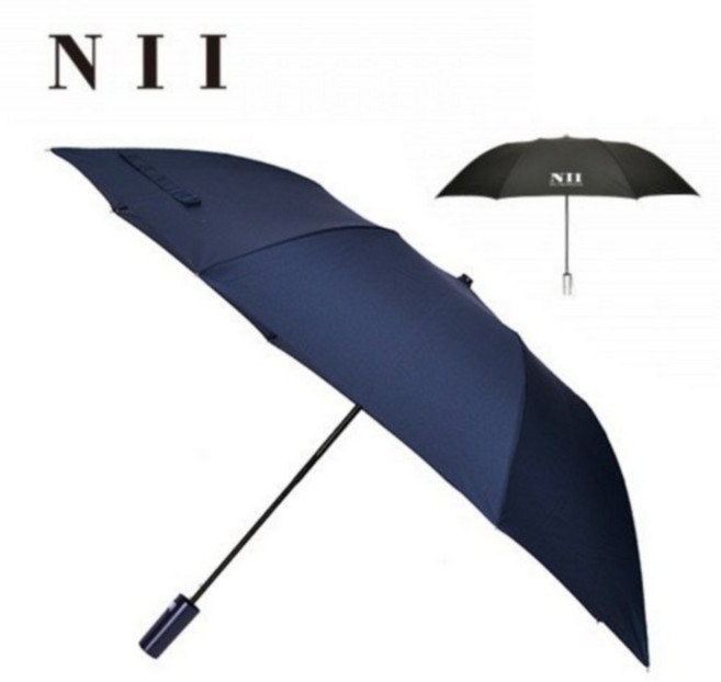 NII 2단 자동우산(네이비)