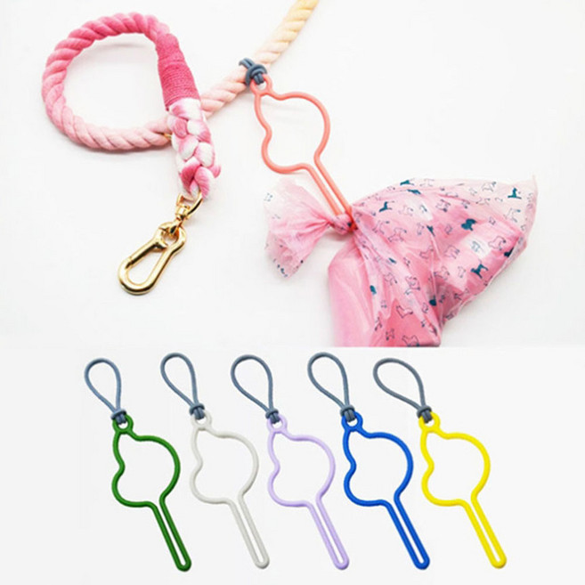 룰루멍 강아지 풉홀더 키링 풉링 똥봉투홀더 걸이 파우치 푸푸백캐리어 똥츄걸이 똥치우기 풉백홀더 7개색상 (와이어링 증정), 다홍 (응아모양), 1개