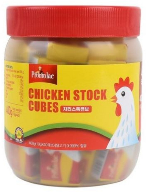 프로모락 치킨스톡 큐브 40p, 400g, 1개