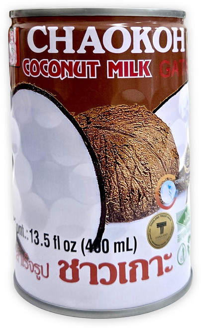 차오코 코코넛 밀크 17% 지방, 400ml, 1개