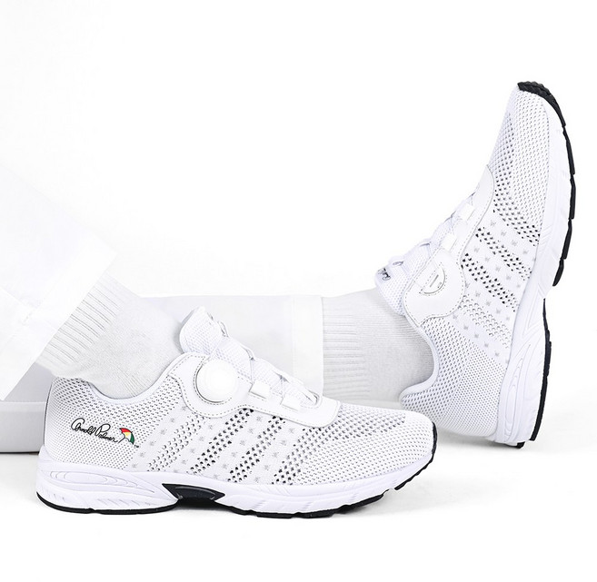 아놀드파마 발편한 여성 메시 다이얼 운동화