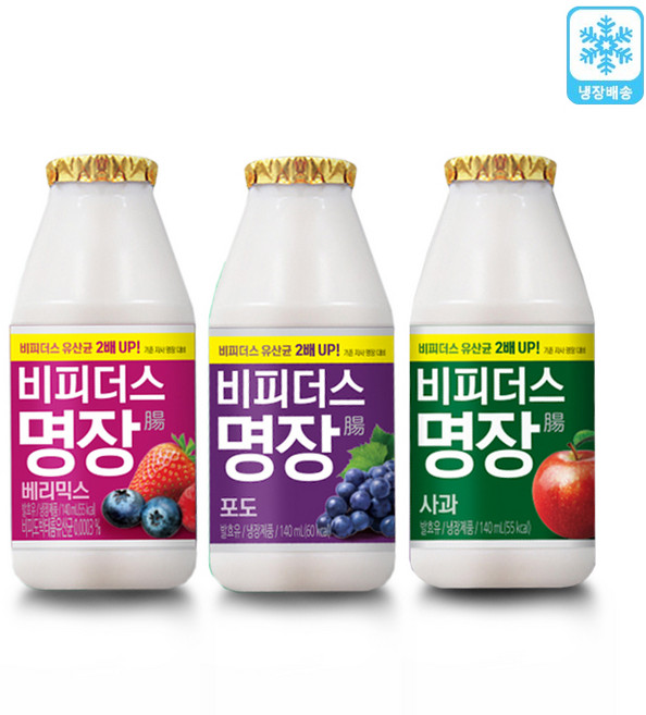 명장비피더스125ml8입x6개(사과2+포도2+베리2), 125ml