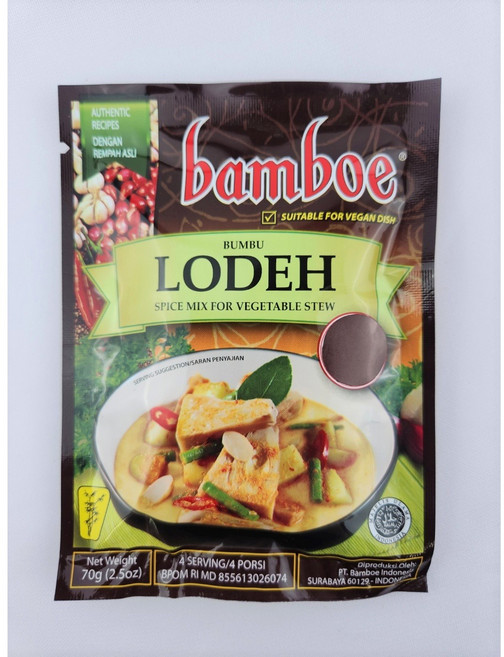 봄부 밤보에 로데 70g King Food Bamboe LODEH, 1개
