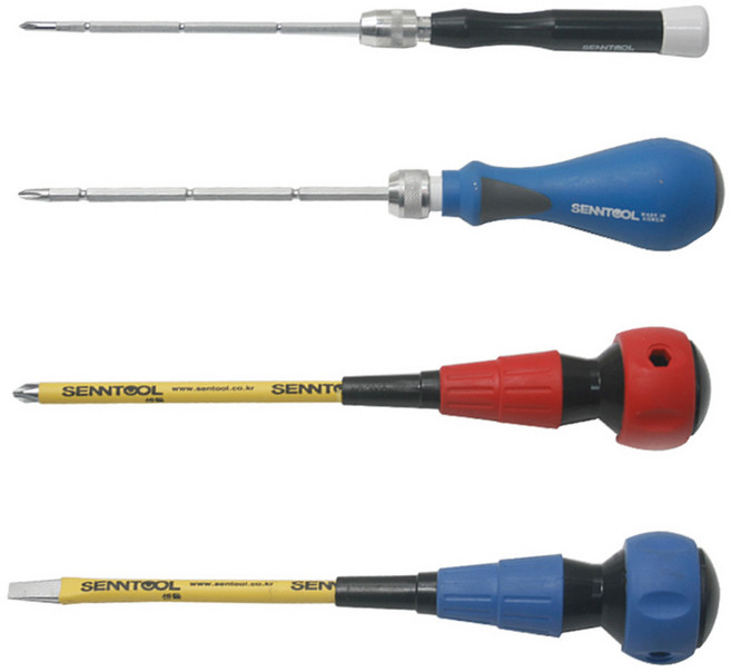 센툴 드라이버 양용 정밀 절연 전공 길이조절 십자 일자, 센툴 절연 4인치(+) 100mm, 1개