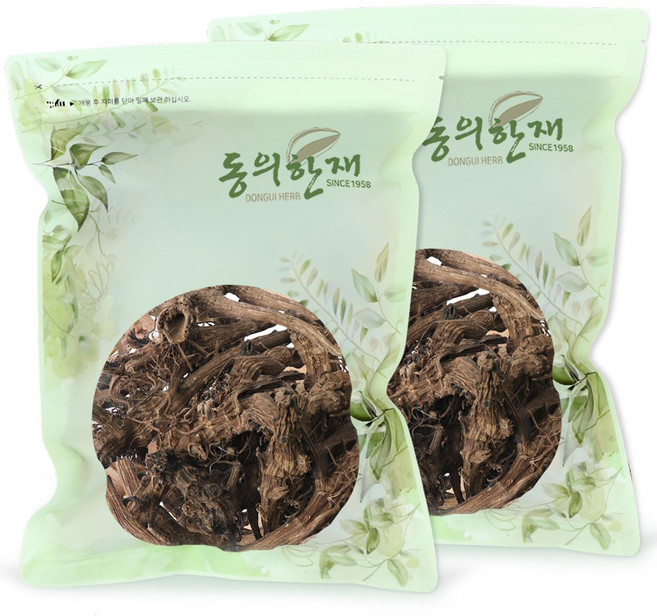 동의한재 국산 세척 머위뿌리, 300g, 2개