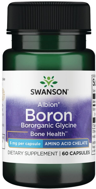 스완슨 울트라 보론 6mg 캡슐, 1개, 60정