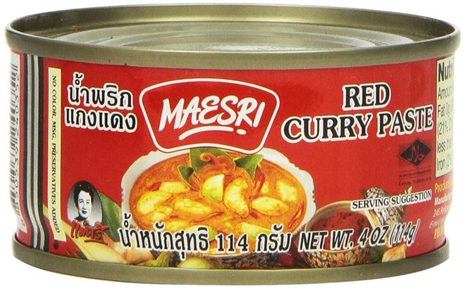 Maesri 레드 커리 페이스트 396.9g14온스