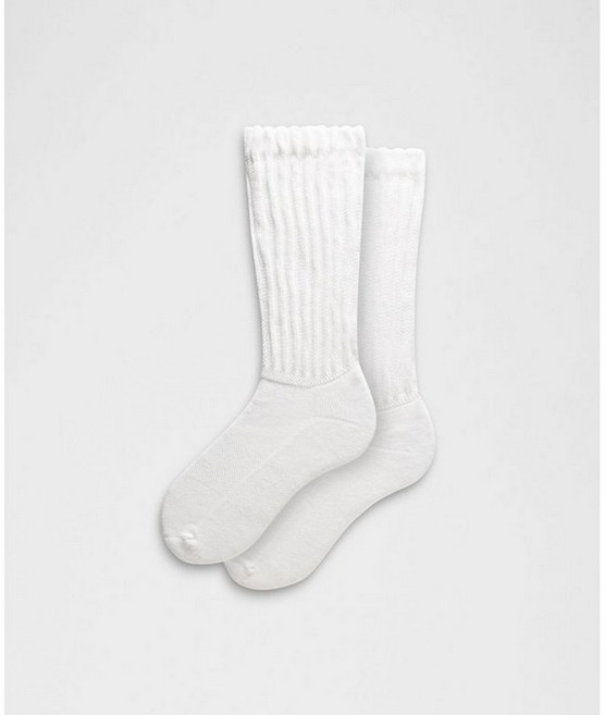 룰루레몬 유니 슬라우치 삭스 WHT LU9DPMS-0002, White, XL