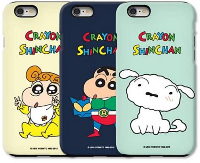 귀여운 짱구는 못말려 아머 범퍼 정품 캐릭터 갤럭시 S24 S23 S22 폰케이스